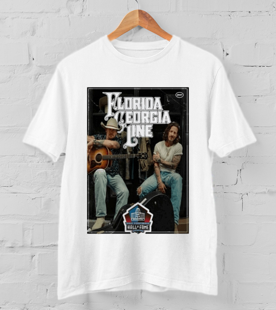 Florida Georgia Line 2027 Pro Football Hall Of Fame Canton Ohio T-Shirt
