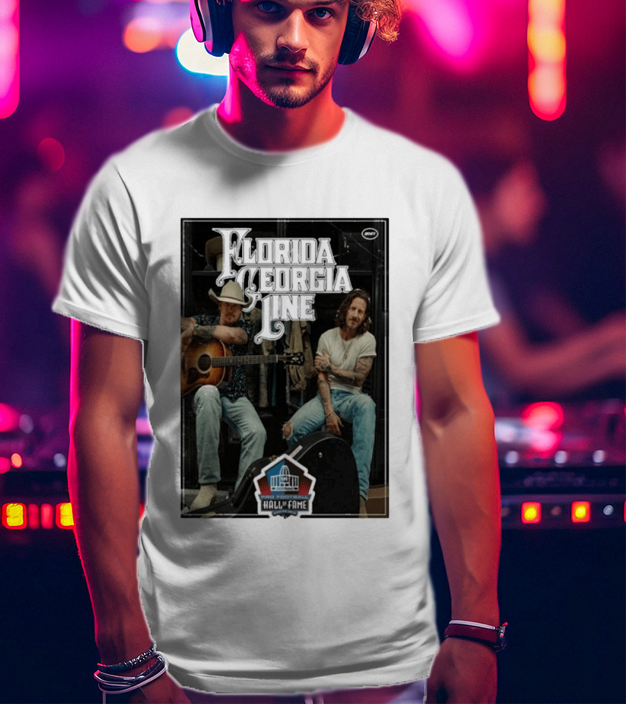 Florida Georgia Line 2027 Pro Football Hall Of Fame Canton Ohio T-Shirt