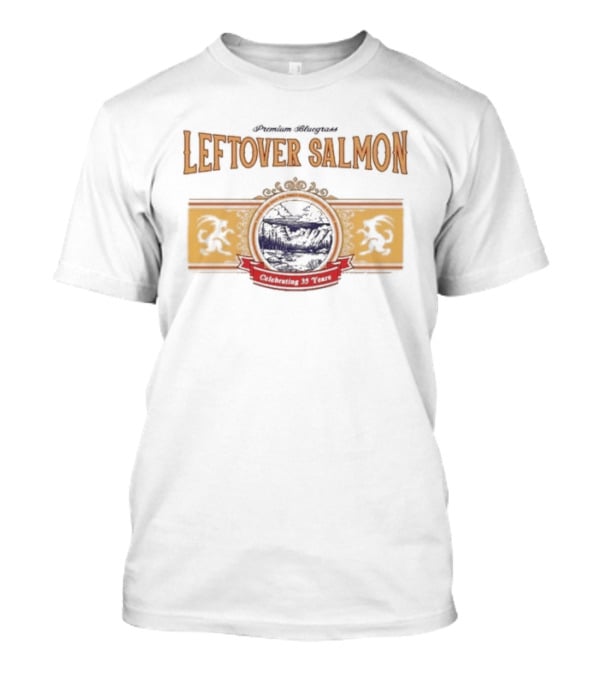 Leftover Salmon 35th Anniversary Soundtrack Of The Sea Journey T-Shirt