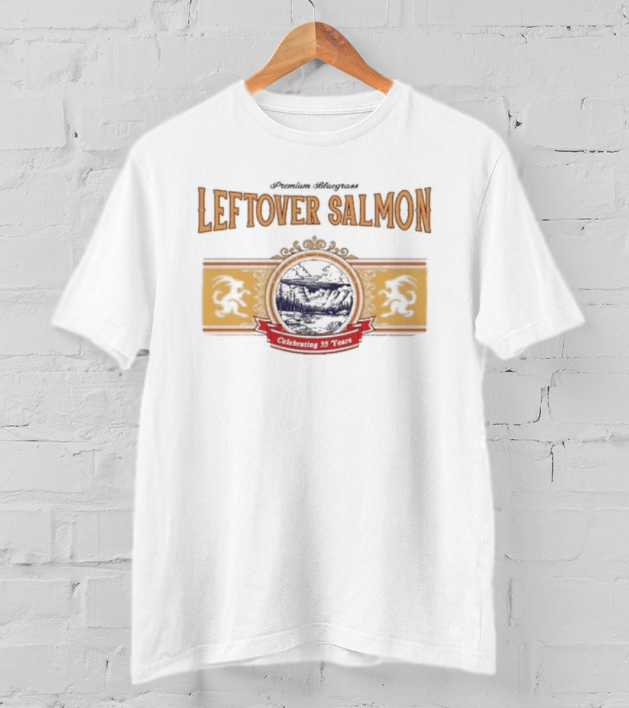 Leftover Salmon 35th Anniversary Soundtrack Of The Sea Journey T-Shirt