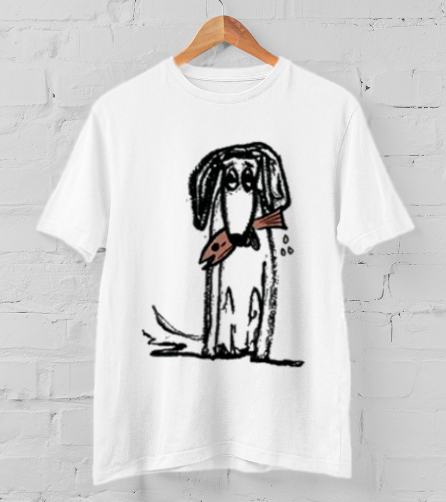 Leftover Salmon Good Dog Fish Band Artful Canine With Fish Collar T-Shirt