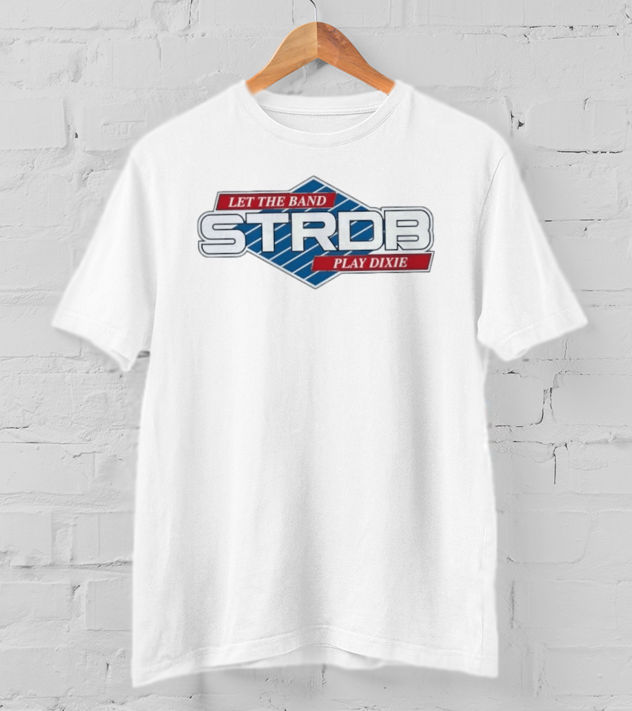 Let The Band STRDB Play Dixie Southern Rock T-Shirt