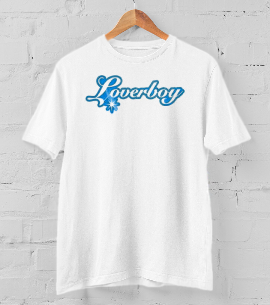 Mariah Carey Store Loverboy White Hearts Flowers T-Shirt