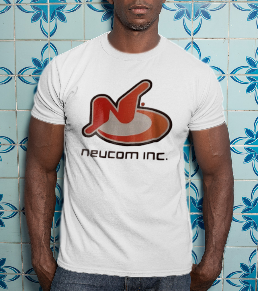 Neucom Inc N Red Orange Swirl T-Shirt