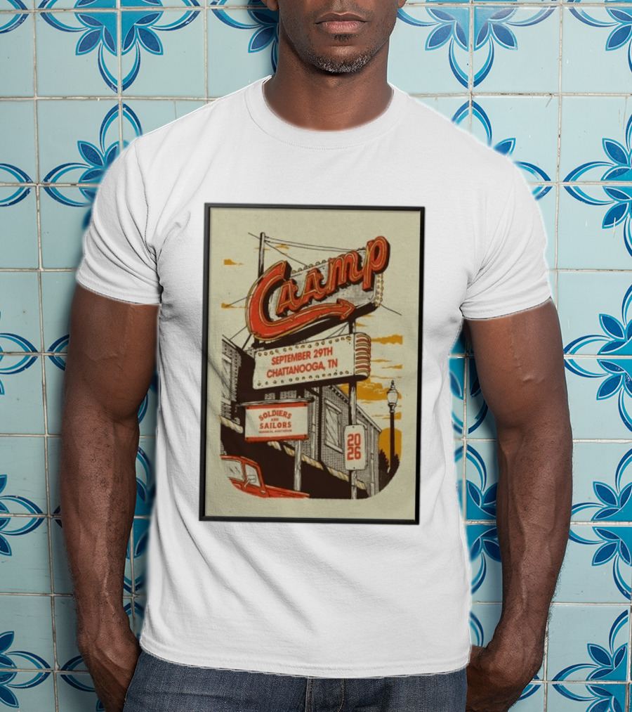 CAAMP Concert September 29 2026 Soldiers And Sailors Chattanooga TN T-Shirt