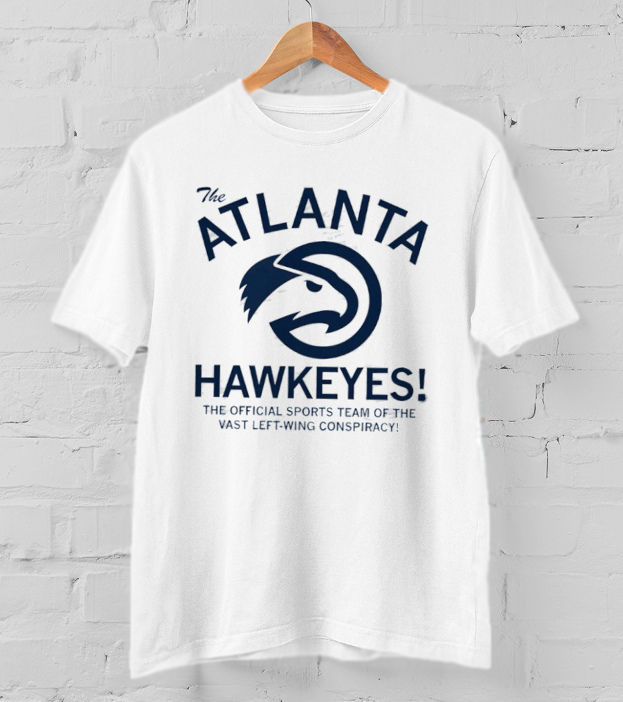 Atlanta Hawkeyes Official Sports Team Vast Left Wing Conspiracy T-Shirt
