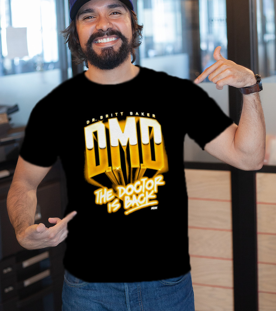 Dr Britt Baker DMD The Doctor Is Back AEW Wrestling T-Shirt