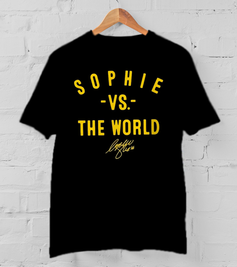 Sophie Vs The World Signature Indiana Fever Sophie Cunningham T-Shirt