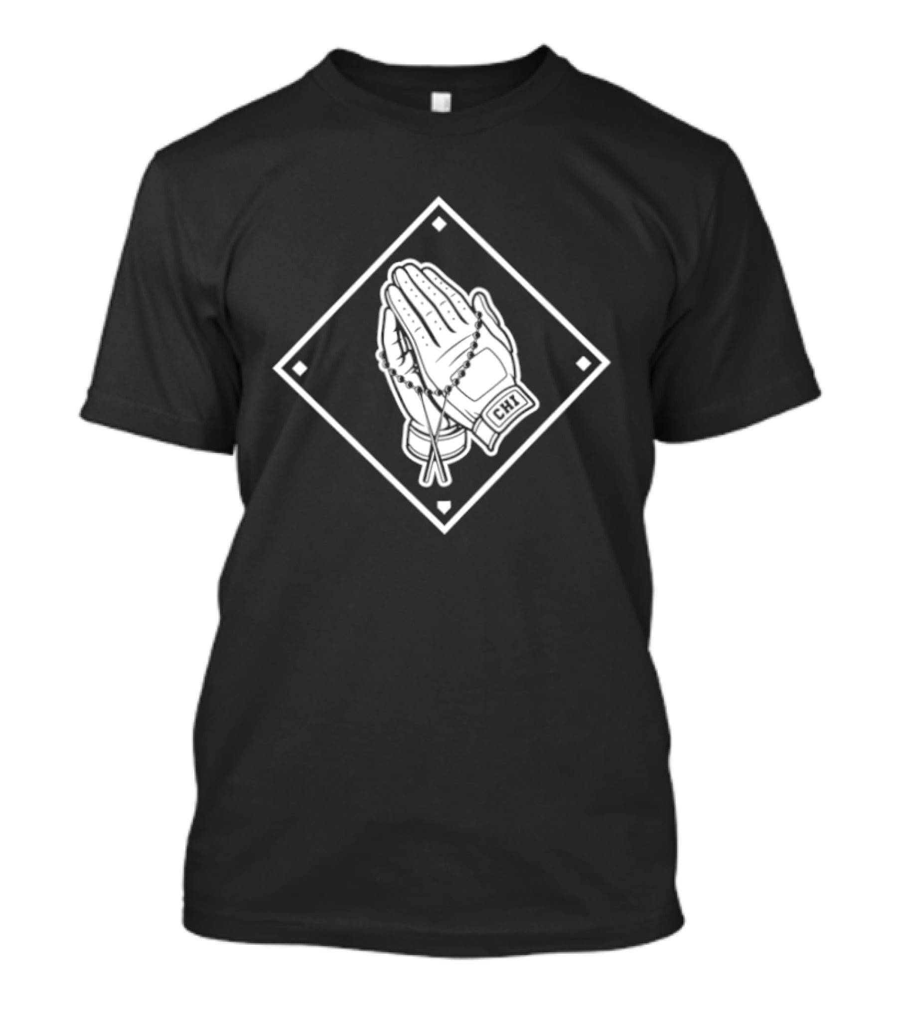 Chicago White Sox Blessed Baseball Pray Hands T-Shirt