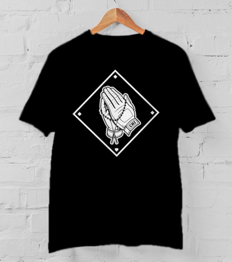 Chicago White Sox Blessed Baseball Pray Hands T-Shirt