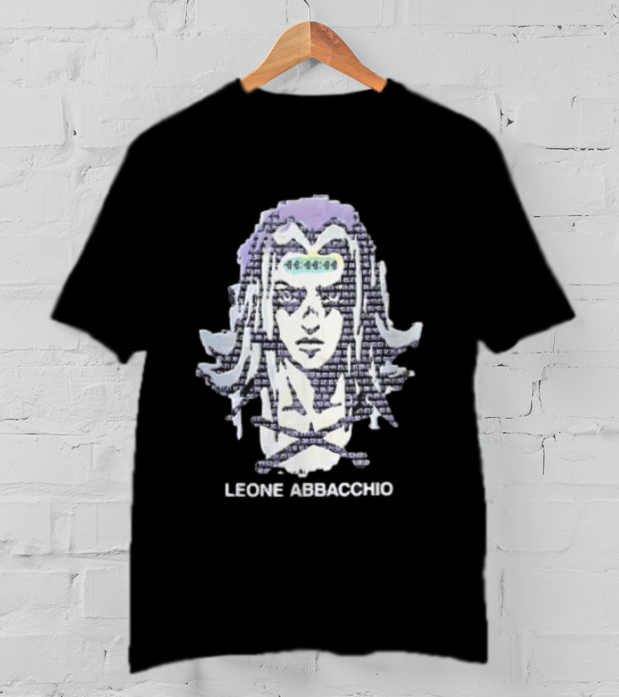 JoJo's Bizarre Adventure Leone Abbacchio Anime Character Digital Code T-Shirt