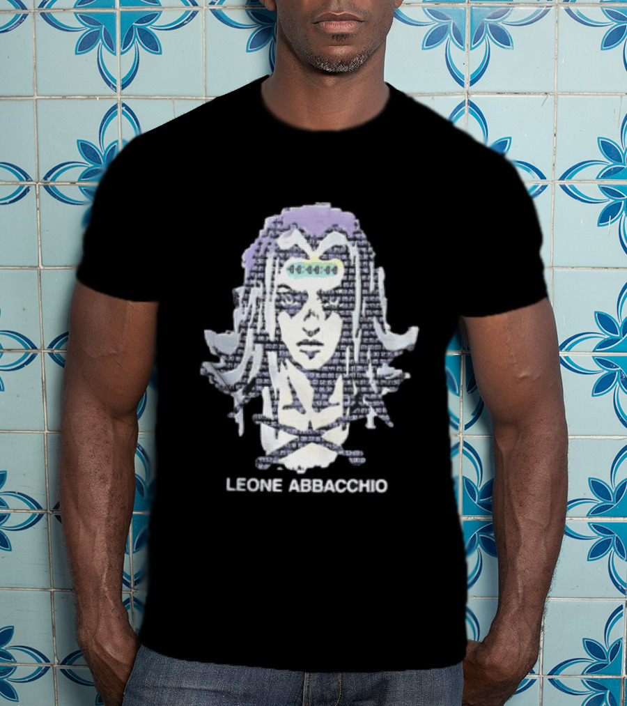 JoJo's Bizarre Adventure Leone Abbacchio Anime Character Digital Code T-Shirt