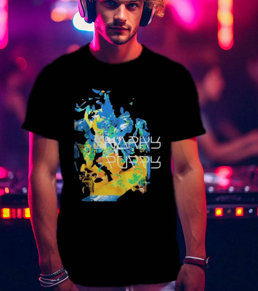 Snarky Puppy Somni Album Abstract Colorful T-Shirt