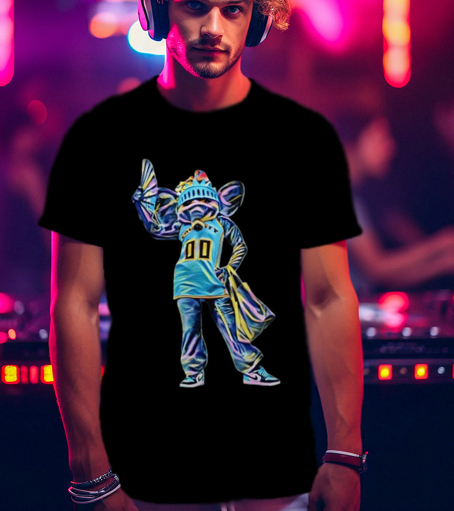Ellie The Elephant Statue Of Liberty New York Basketball Team T-Shirt