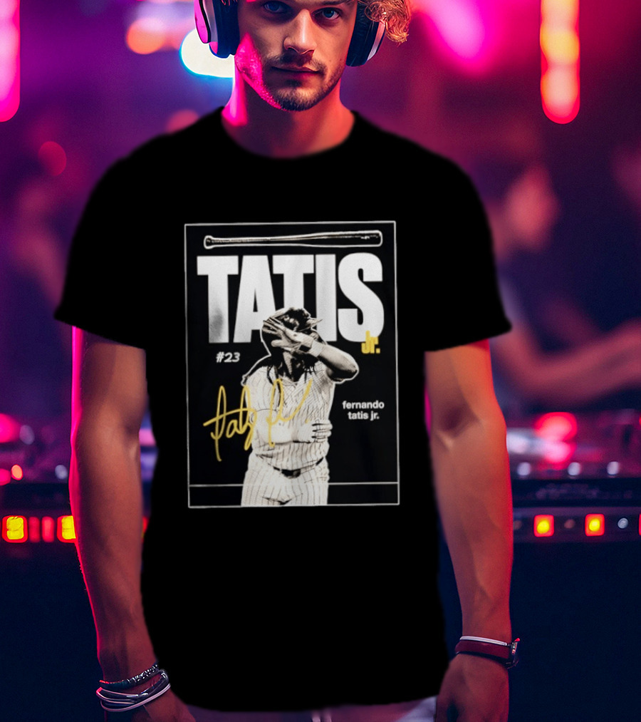 Fernando Tatis Jr #23 Bat Flip San Diego Padres Tatis Jr T-Shirt