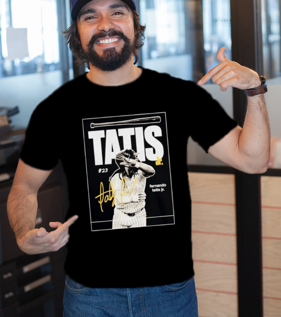 Fernando Tatis Jr #23 Bat Flip San Diego Padres Tatis Jr T-Shirt