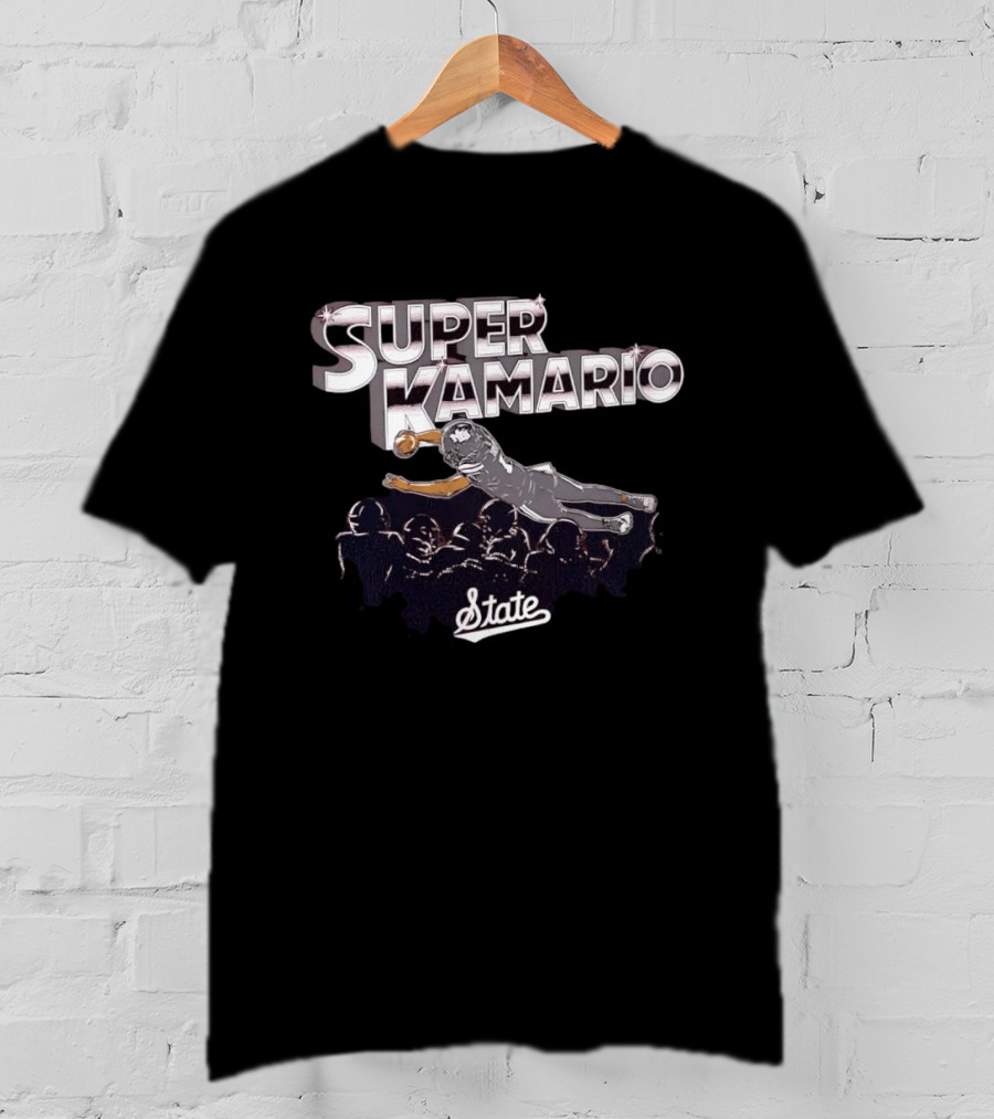 Super Kamario State Bulldogs Football Dive T-Shirt