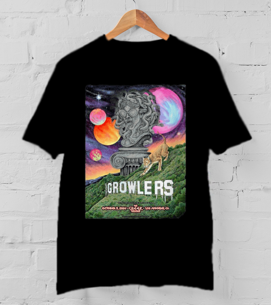 The Growlers Tour 2026 The Greek Theatre Los Angeles CA October 3 T-Shirt