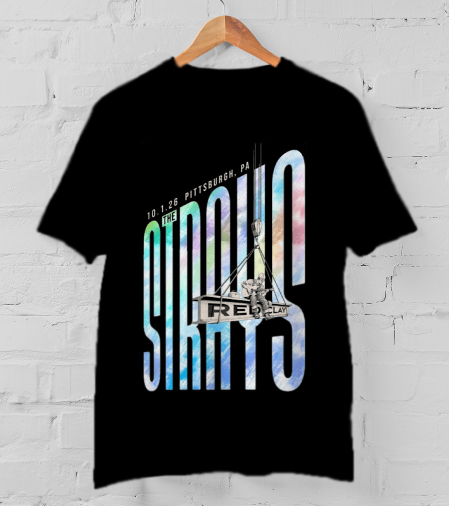 The Red Clay Strays Pittsburgh PA October 1 2026 Concert T-Shirt