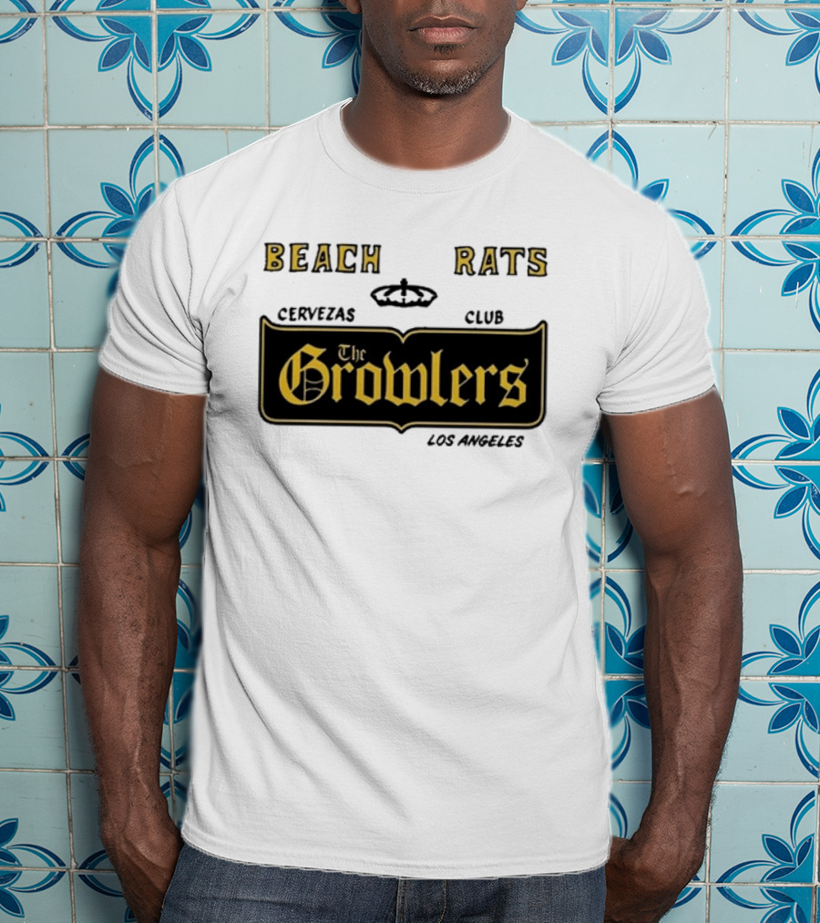 Beach Rats Cervezas Club The Growlers Los Angeles 2026 T-Shirt