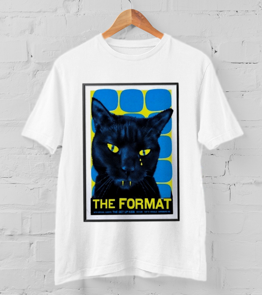 The Format With The Get Up Kids Cat's Cradle Carrboro NC 2026 Tour T-Shirt