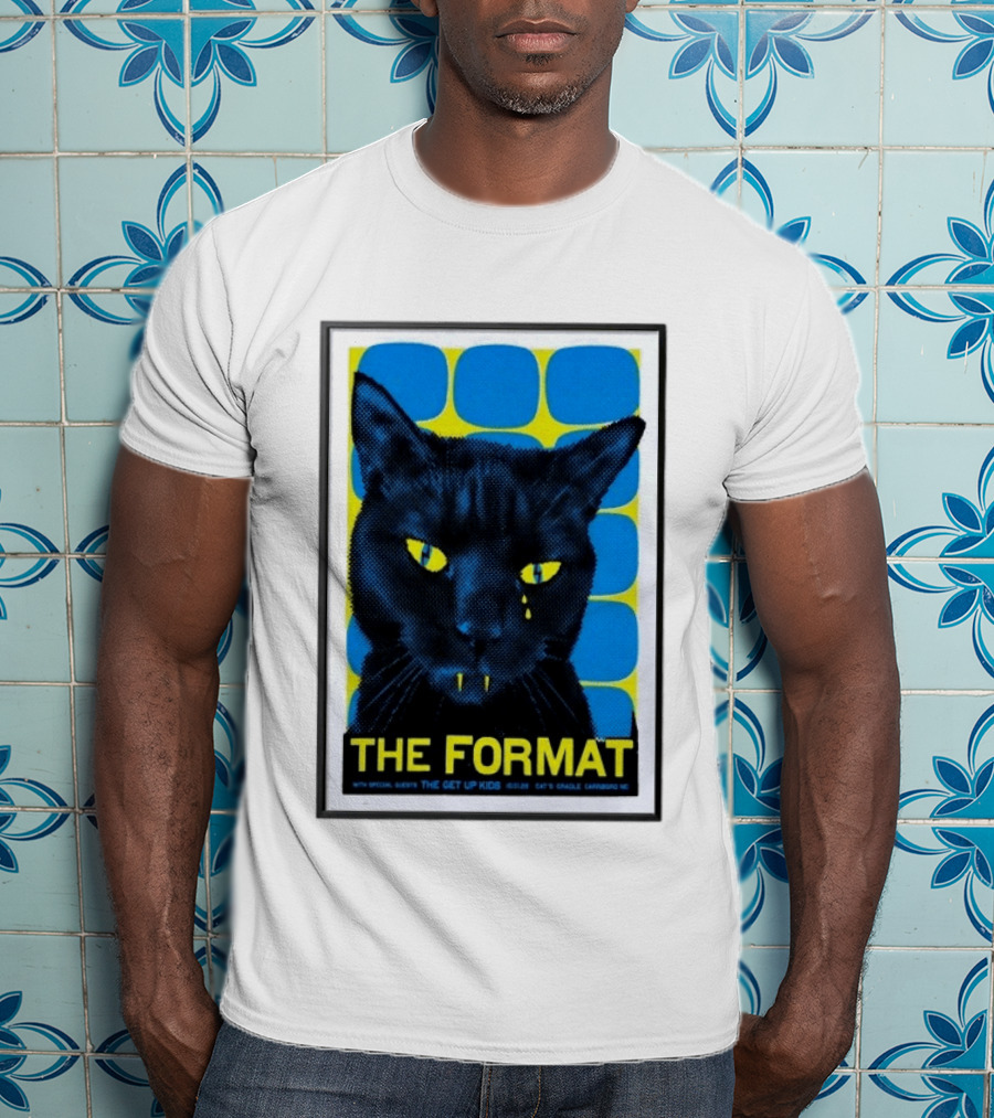 The Format With The Get Up Kids Cat's Cradle Carrboro NC 2026 Tour T-Shirt
