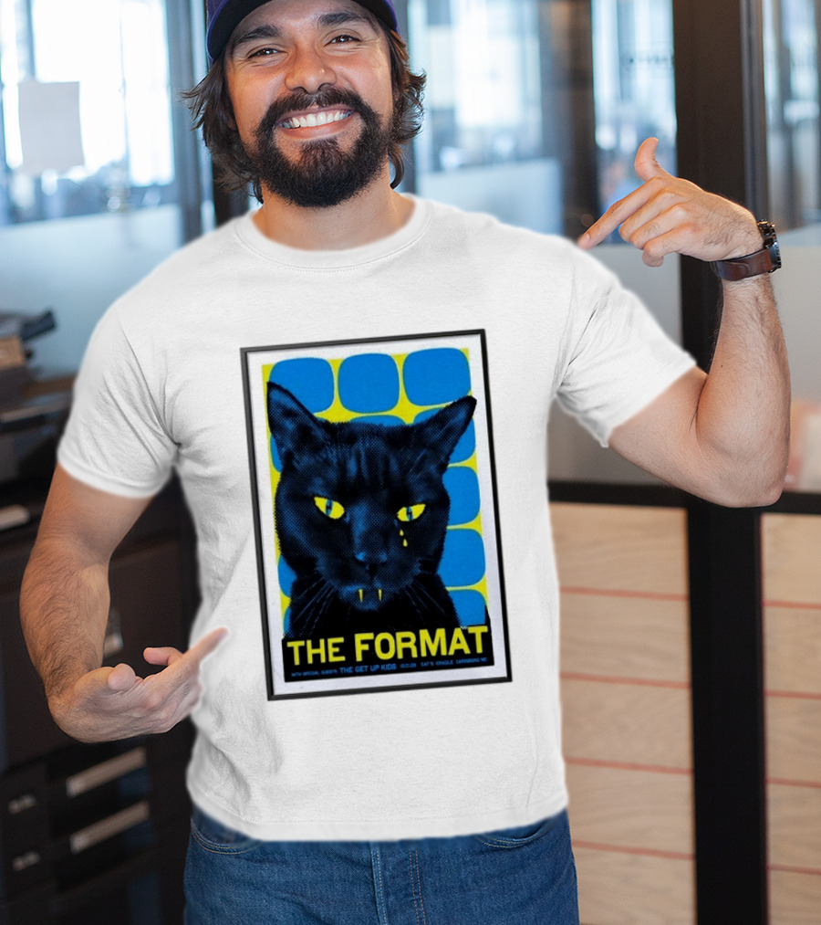 The Format With The Get Up Kids Cat's Cradle Carrboro NC 2026 Tour T-Shirt