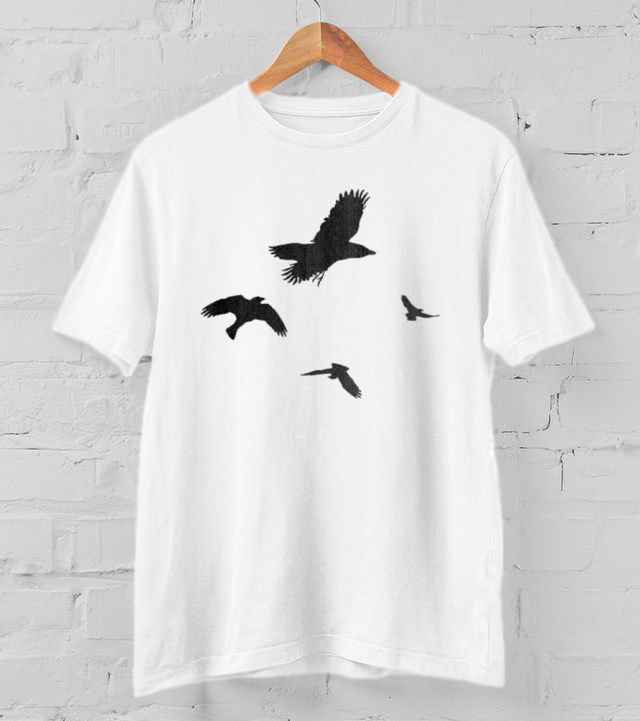 Shinedown Store Sound Of Madness Cream Crows T-Shirt