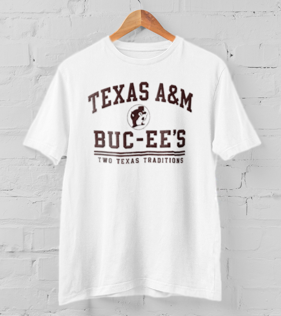Texas A&M Buc Ee's Two Texas Traditions T-Shirt