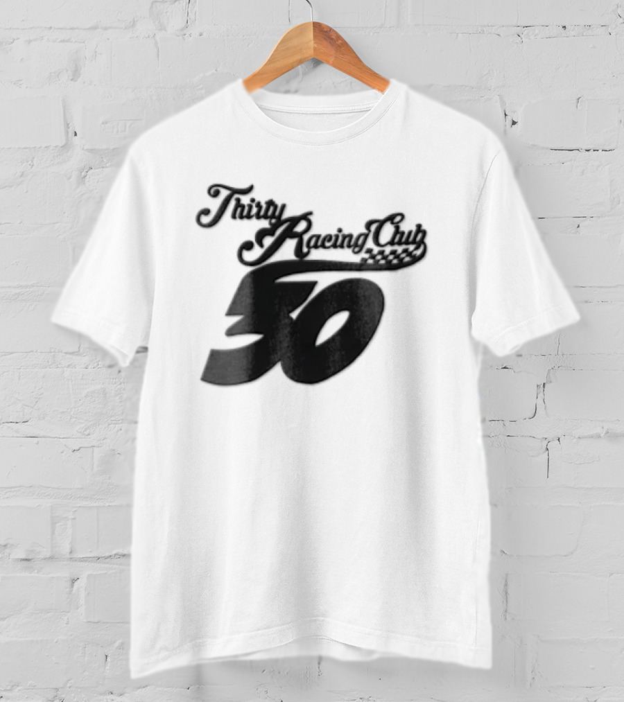 Thirty Racing Club 30 Script T-Shirt