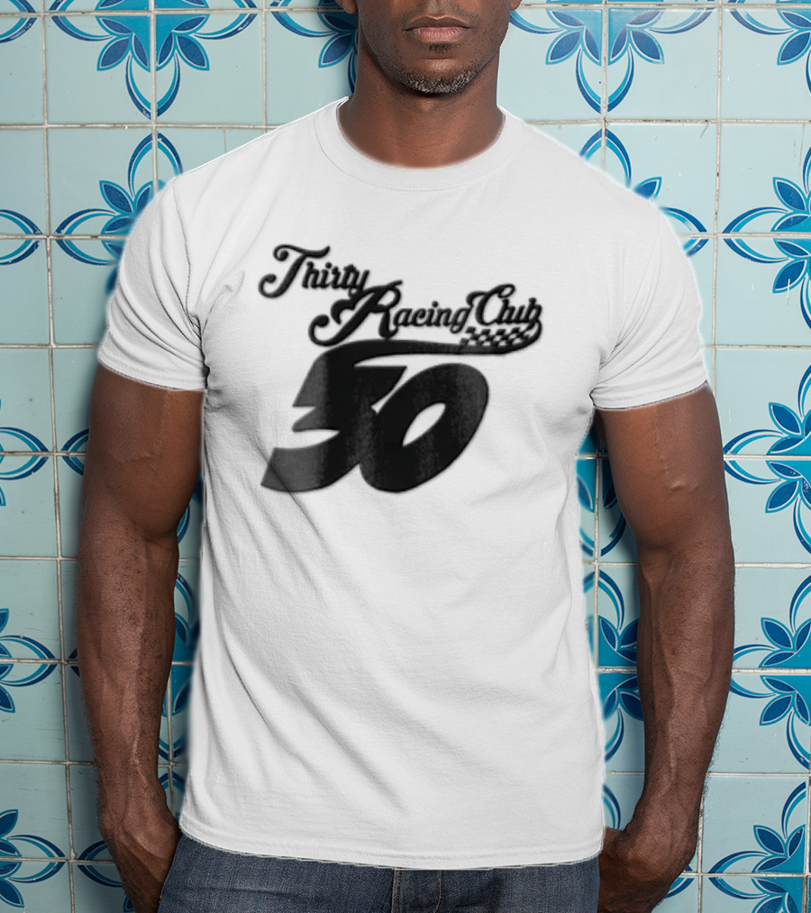 Thirty Racing Club 30 Script T-Shirt