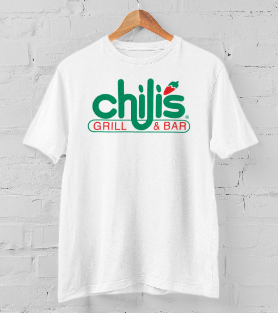 Welcome To Chili's Grill & Bar Varsity Jersey T-Shirt