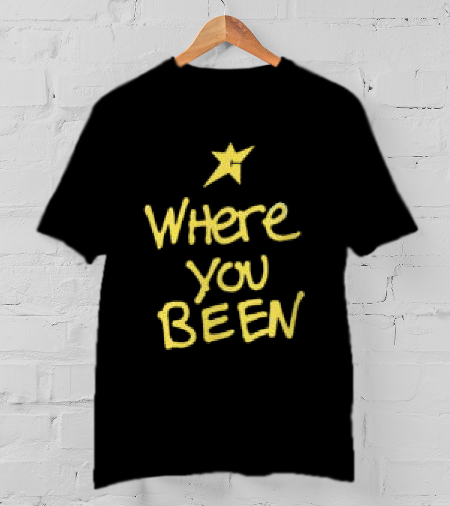 Carpetco Dinosaur Jr. Where You Been Black Star Yellow T-Shirt