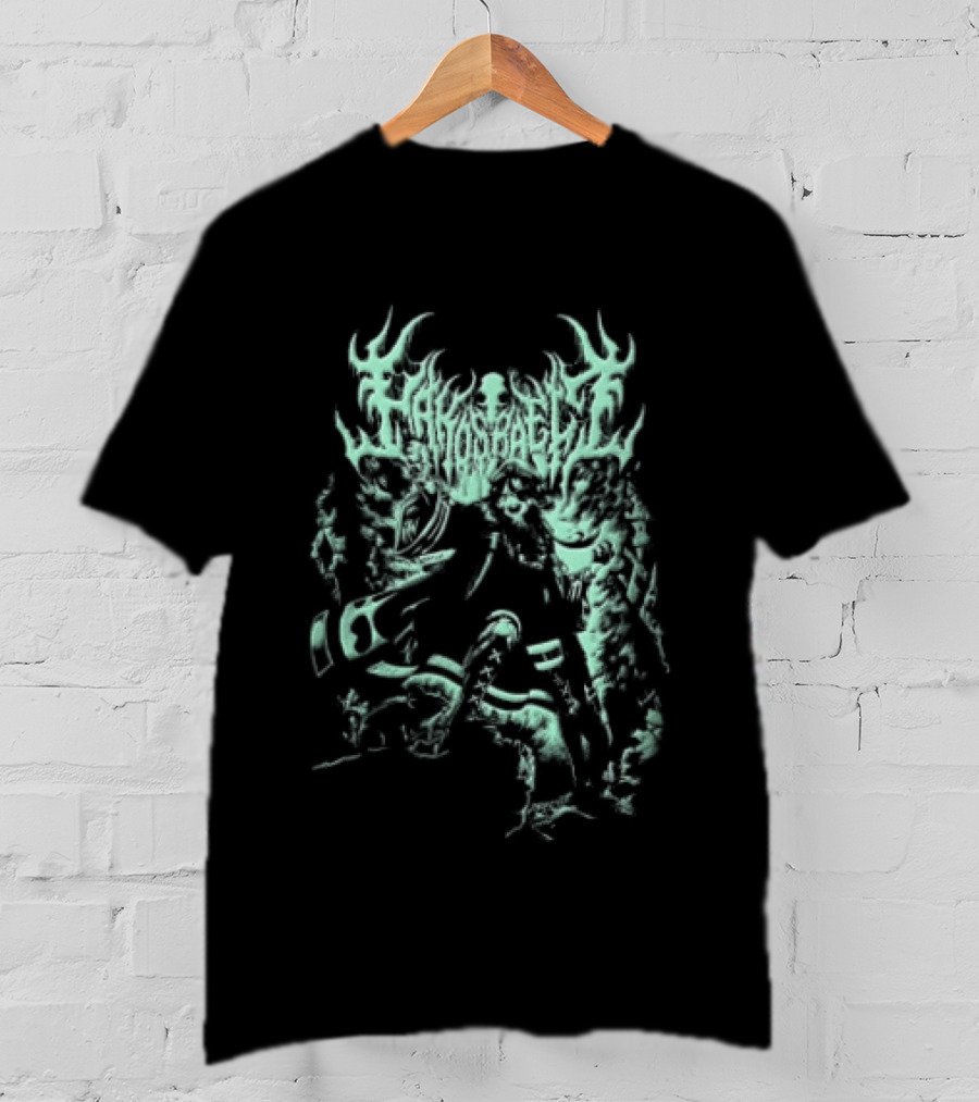 Hololive Hakos Baelz Spiky Hair Stylized Anime T-Shirt
