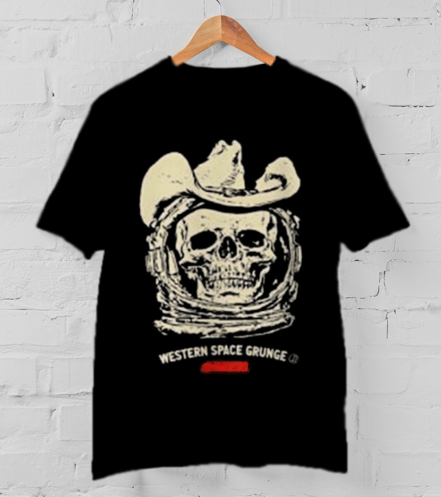 Dexter And The Moonrocks Skullboy Cowboy Hat T-Shirt