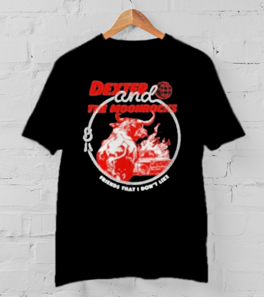 Dexter And The Moonrocks Friends Don't Like Club Album Red Bull T-Shirt