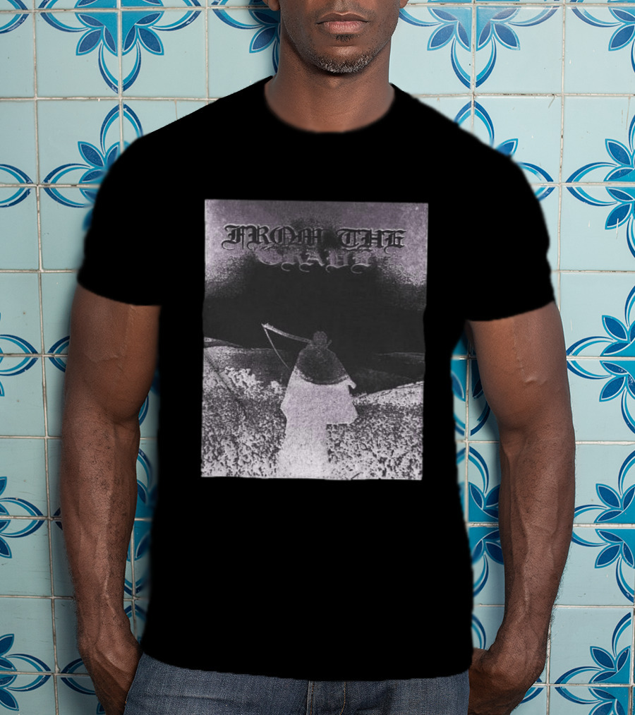 Farmer's Daughter Store From The Grave Longsleeve Gothic Reaper Scene T-Shirt