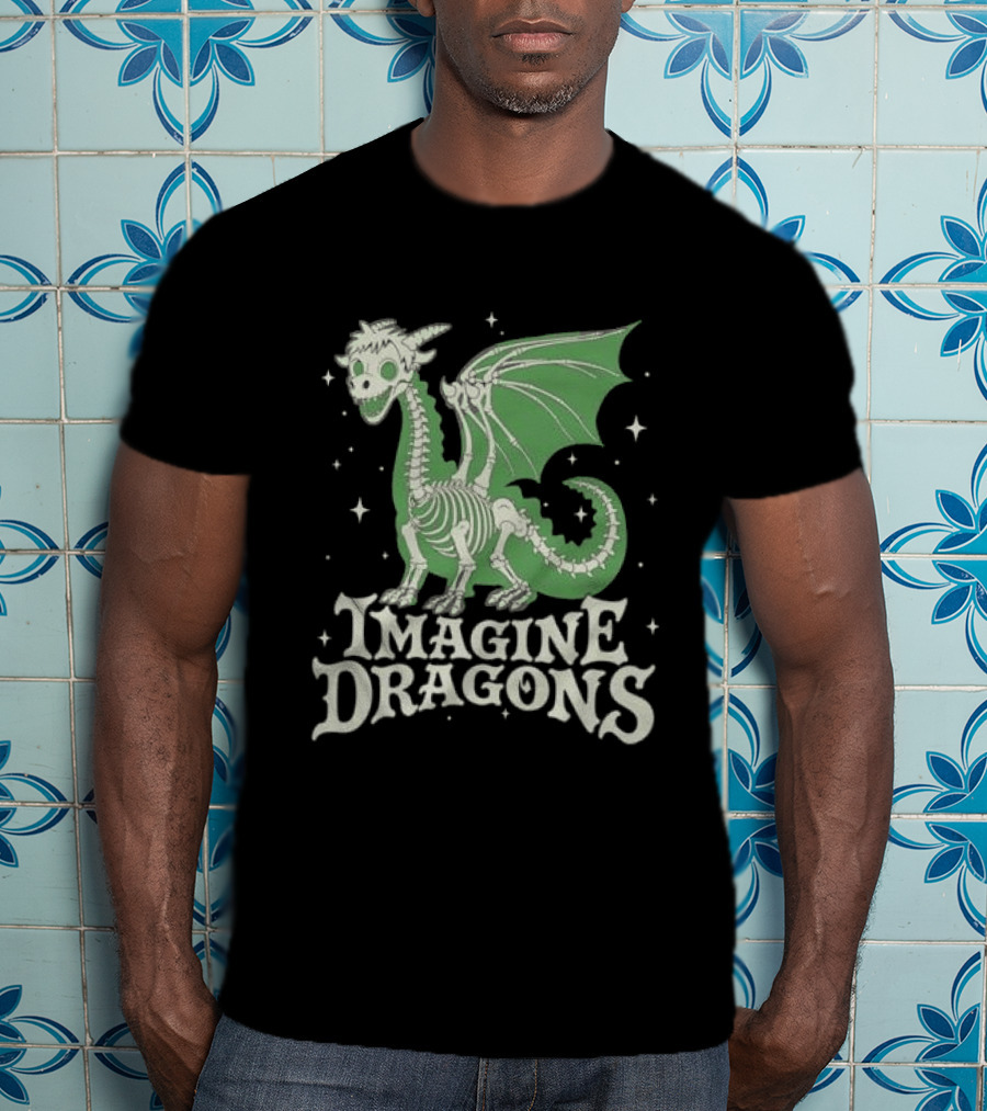 Imagine Dragons Skeleton Loomy Dragon T-Shirt