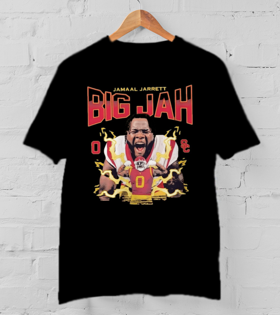 Jamaal Jarrett Big Jah USC Trojans Football No 0 Collage T-Shirt