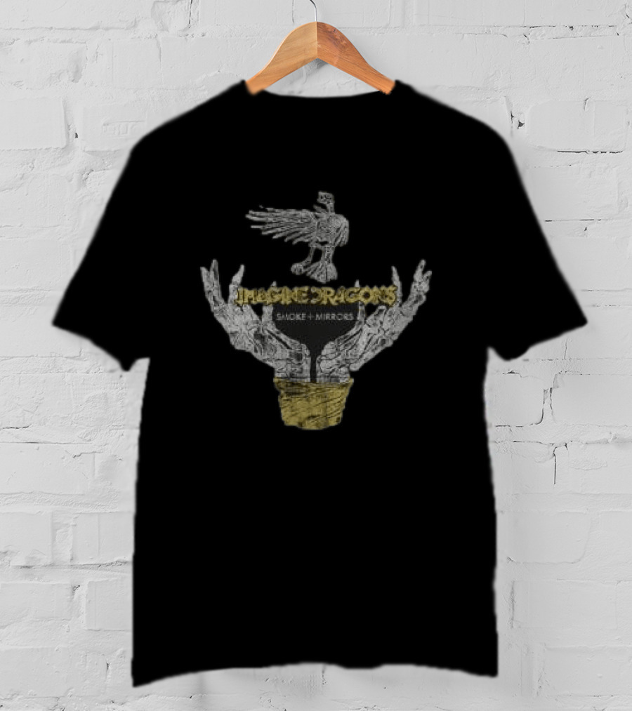 Imagine Dragons Smoke And Mirrors Hands Bird T-Shirt
