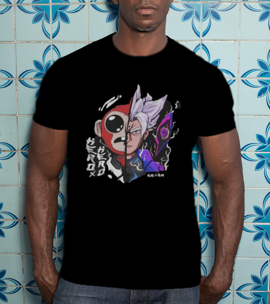 Neutor Store Superhero Fusion Hero X Hero Collection Japan Anime Manga T-Shirt
