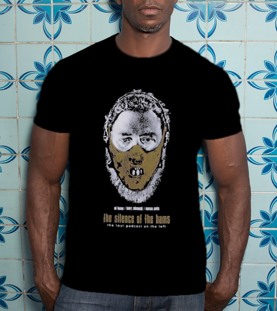 Last Podcast Silence Of The Hams Face Mask Edition T-Shirt