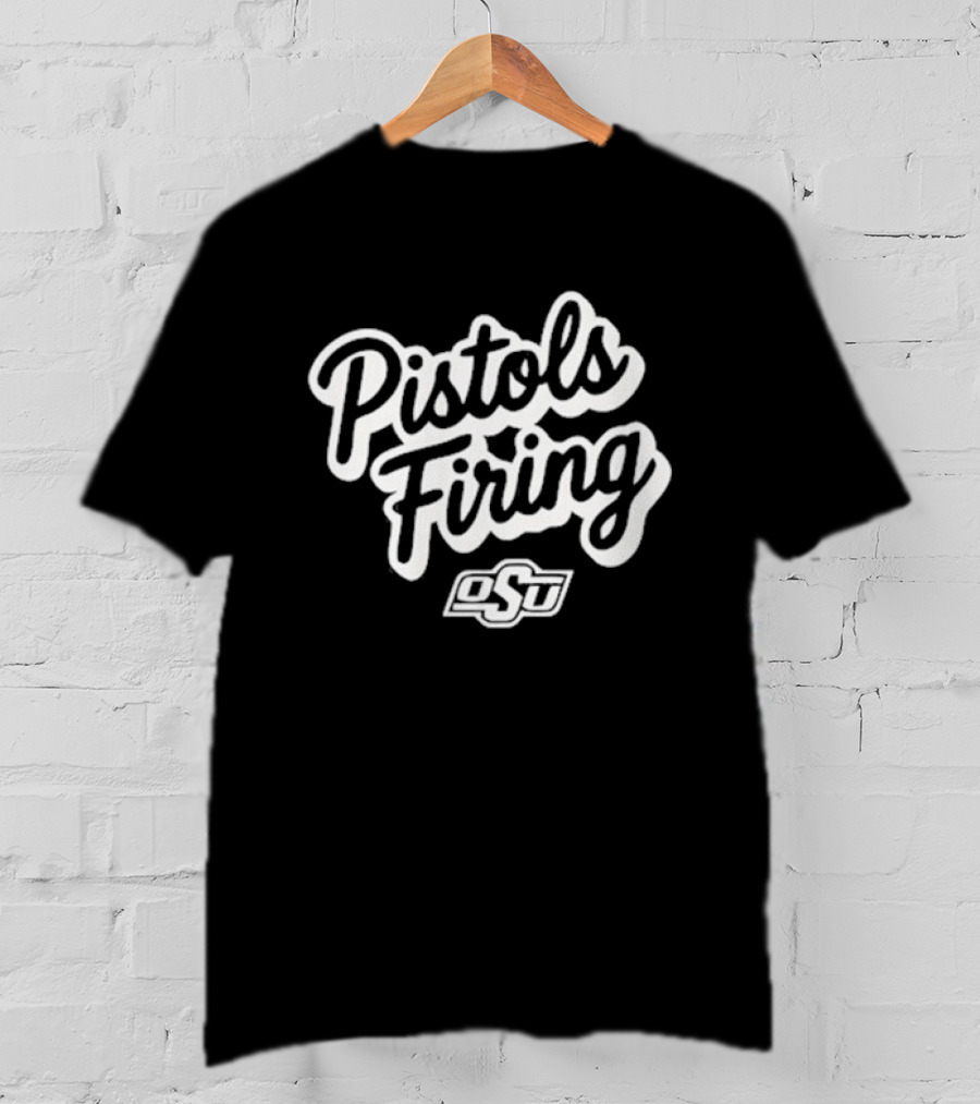 Pistols Firing OSU Oklahoma State T-Shirt