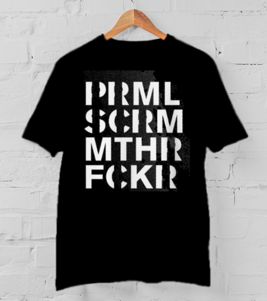 Primal Scream Mthr Fckr Trucker Hat T-Shirt