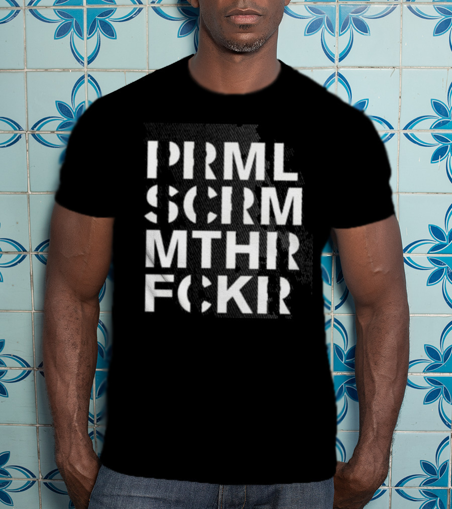 Primal Scream Mthr Fckr Trucker Hat T-Shirt
