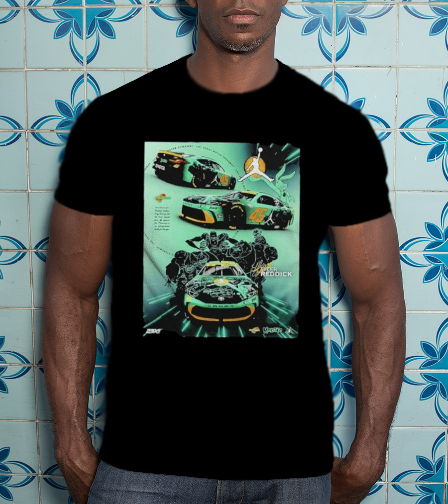 Tyler Reddick 45 Camry Jordan Monstars Las Vegas Racing T-Shirt
