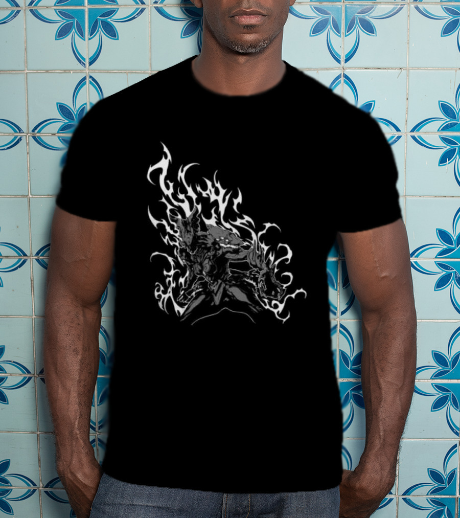 Warframe Store Conquera Voruna Heavyweight Flame T-Shirt