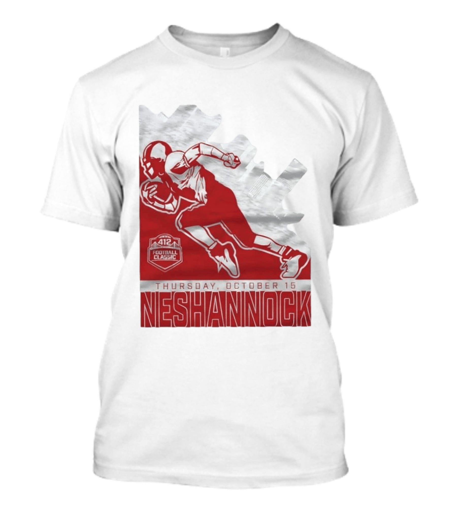 412 Football Classic Neshannock Thursday October 15 T-Shirt