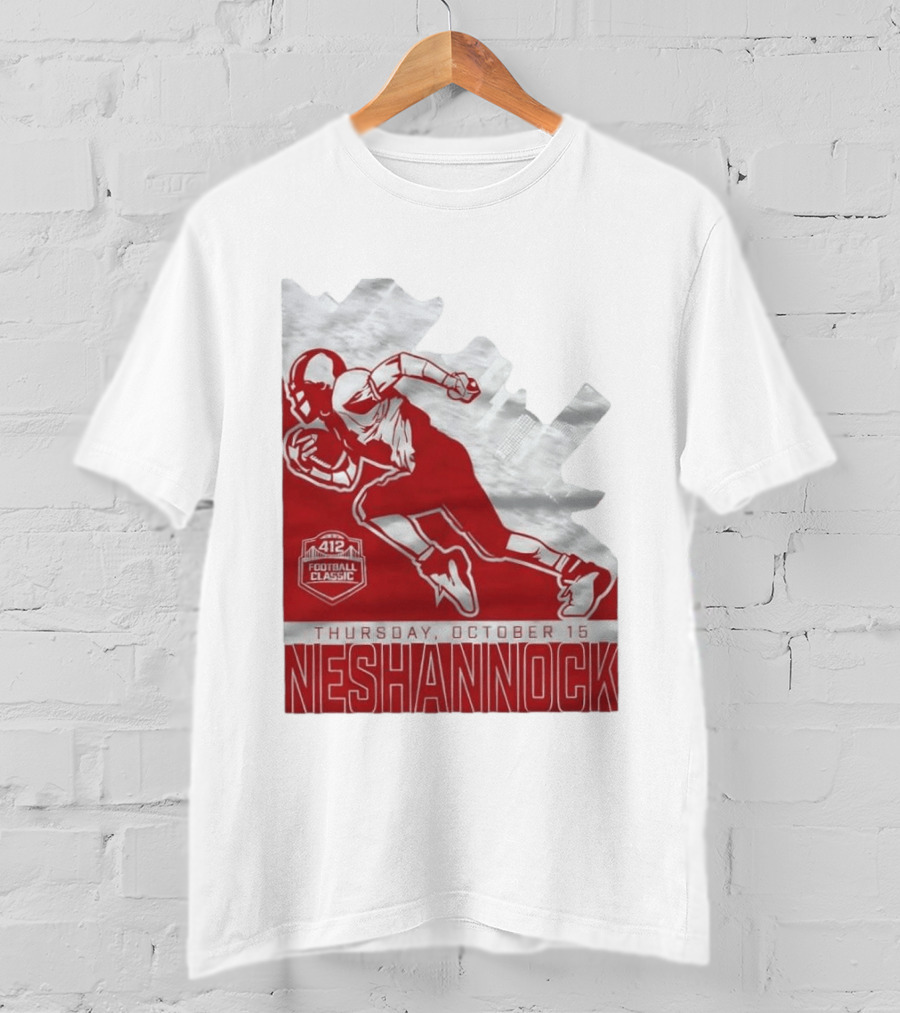 412 Football Classic Neshannock Thursday October 15 T-Shirt