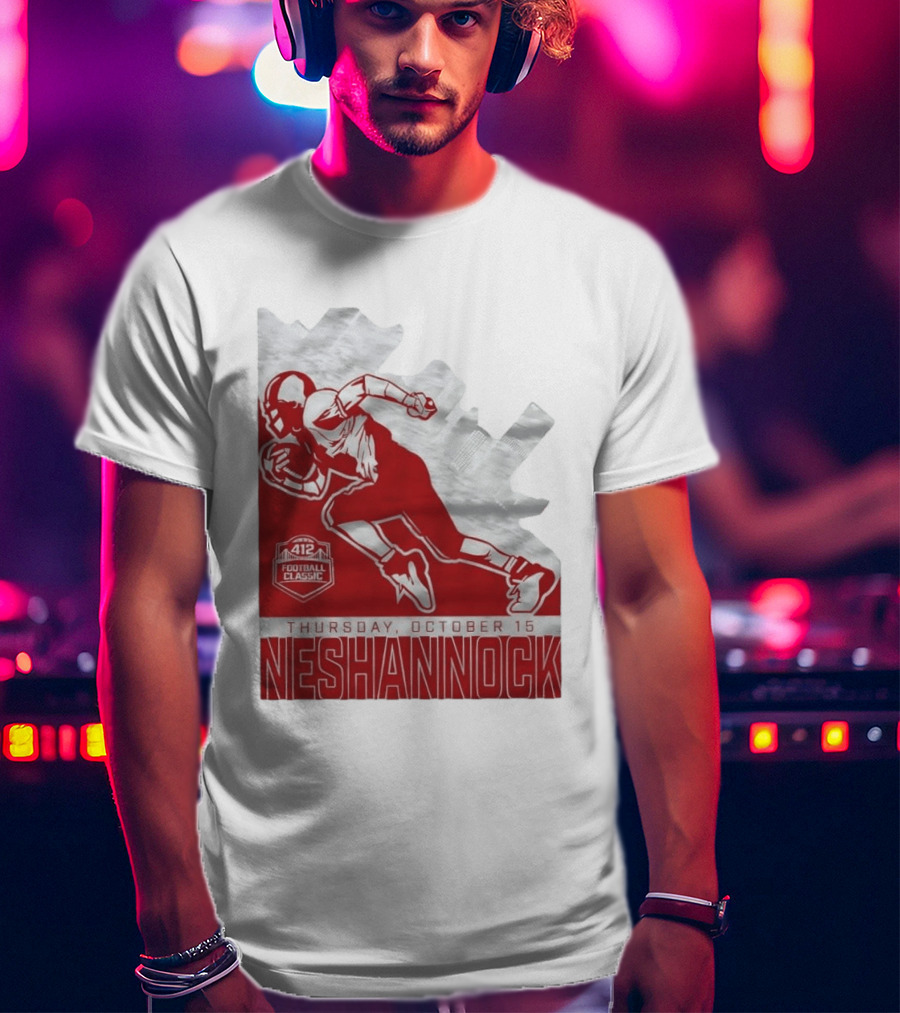 412 Football Classic Neshannock Thursday October 15 T-Shirt